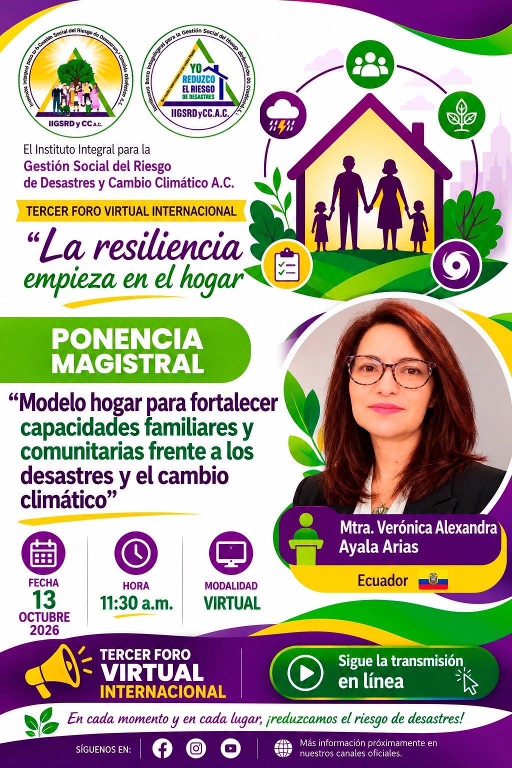 Modelo hogar para fortalecer capacidades familiares y comunitarias frente a los desastres y el cambio climático